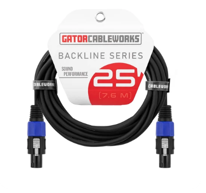 CABLE GATOR CABLEWORKS 7,6 MTS SPEAKON A SPEAKON GCWB SPK2TL backline