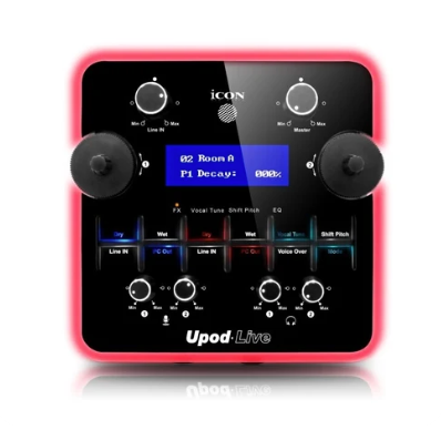 ICON PRO AUDIO UPOD LIVE REMOTE CONTROL LIVE STREAMING