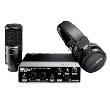 STEINBERG UR22MKII RECORDING PACK – PACK DE GRABACIÓN USB YAMAHA