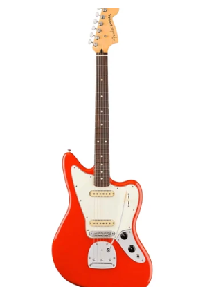 Fender Guitarra Eléctrica Player II Jaguar RW Coral Red