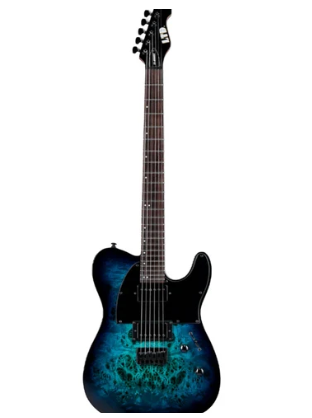 LTD Guitarra Eléctrica TE-200DX Blue Burst