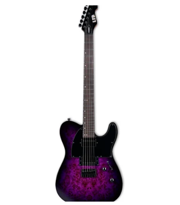 LTD Guitarra Eléctrica TE-200DX Purple Burst